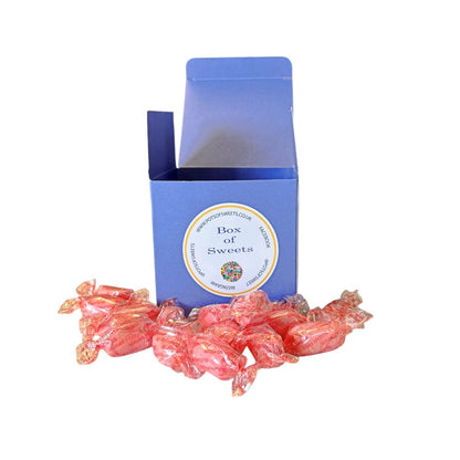 300g Square Box of Sugar Free Strawberry Sherbets Sweets