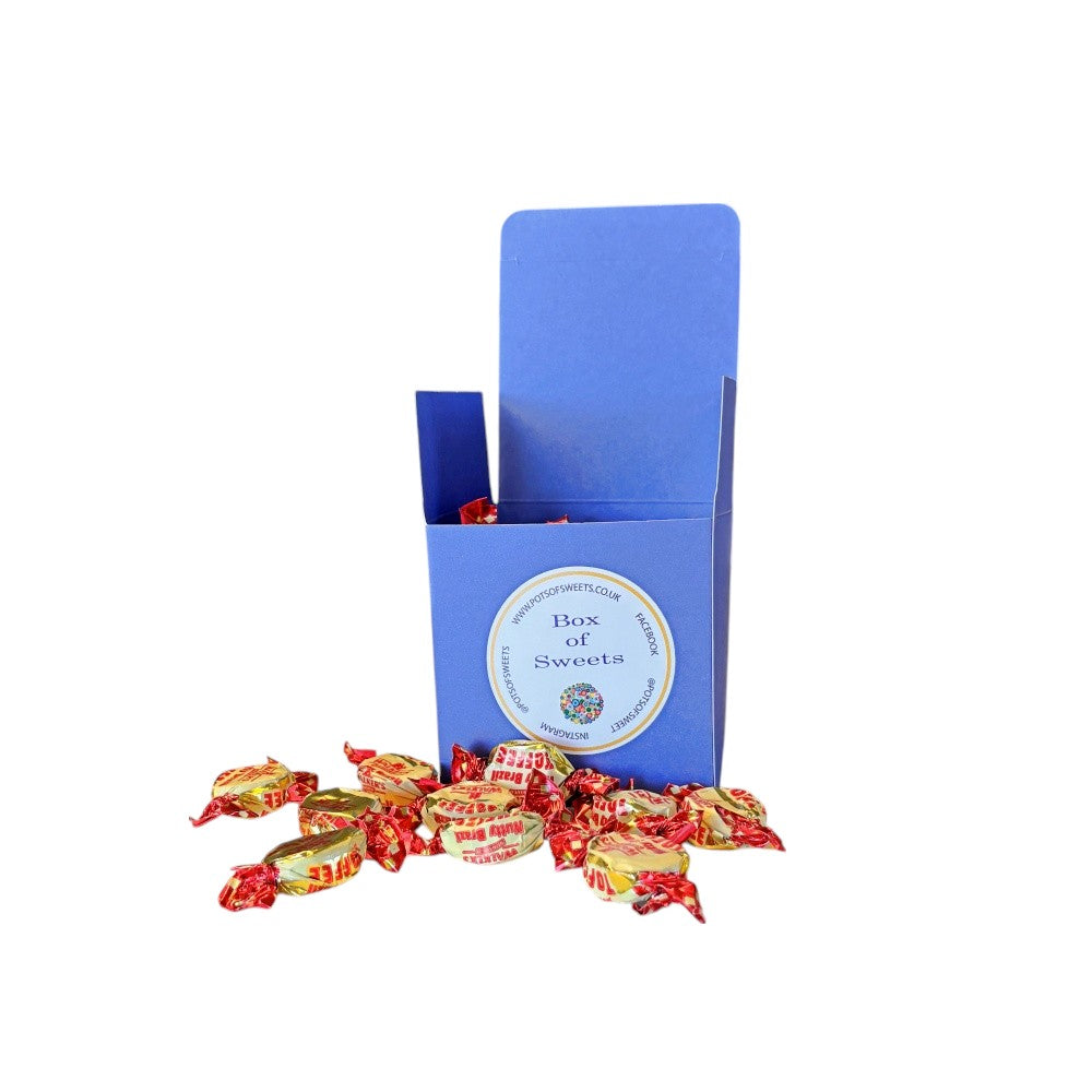 300g Square Box of Walker Nutty Brazil Toffee