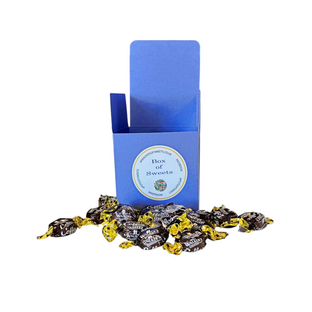 300g Square Box of Walkers Coffee Toffee Sweets