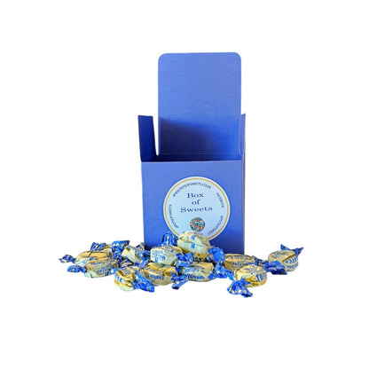 300g Square Box of Walkers English Creamy Toffee