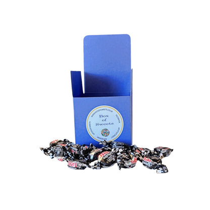 300g Square Box of Walkers Liquorice Toffee