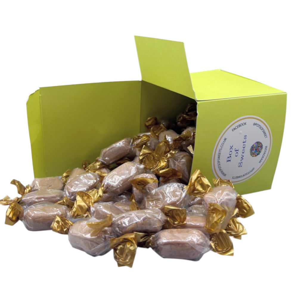 300g Square Box of Chocolate Crunch Sweets