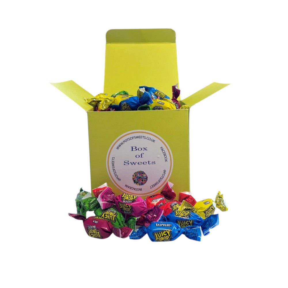 300g Square Box of Bazooka Juicy Drops