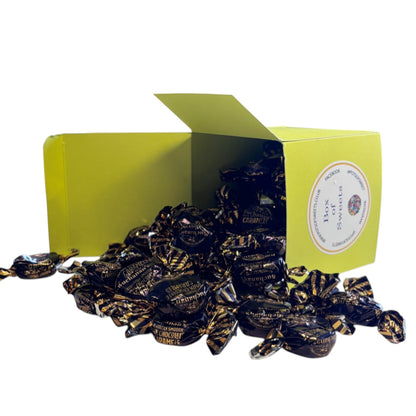 300g Square Box of Buchanan's Chocolate Caramel Toffees