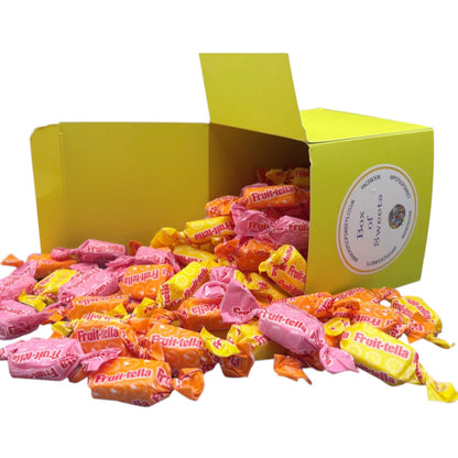 300g Square Box of Fruitella Juicy Fruit Chews