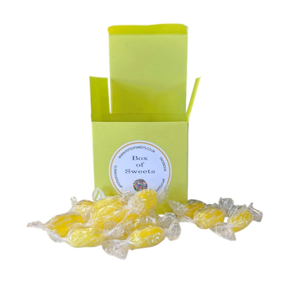 300g Square Box of Sugar Free Sherbet Lemons