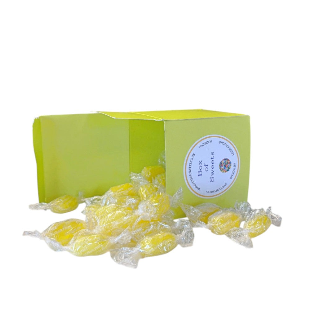 300g Square Box of Sugar Free Sherbet Lemons