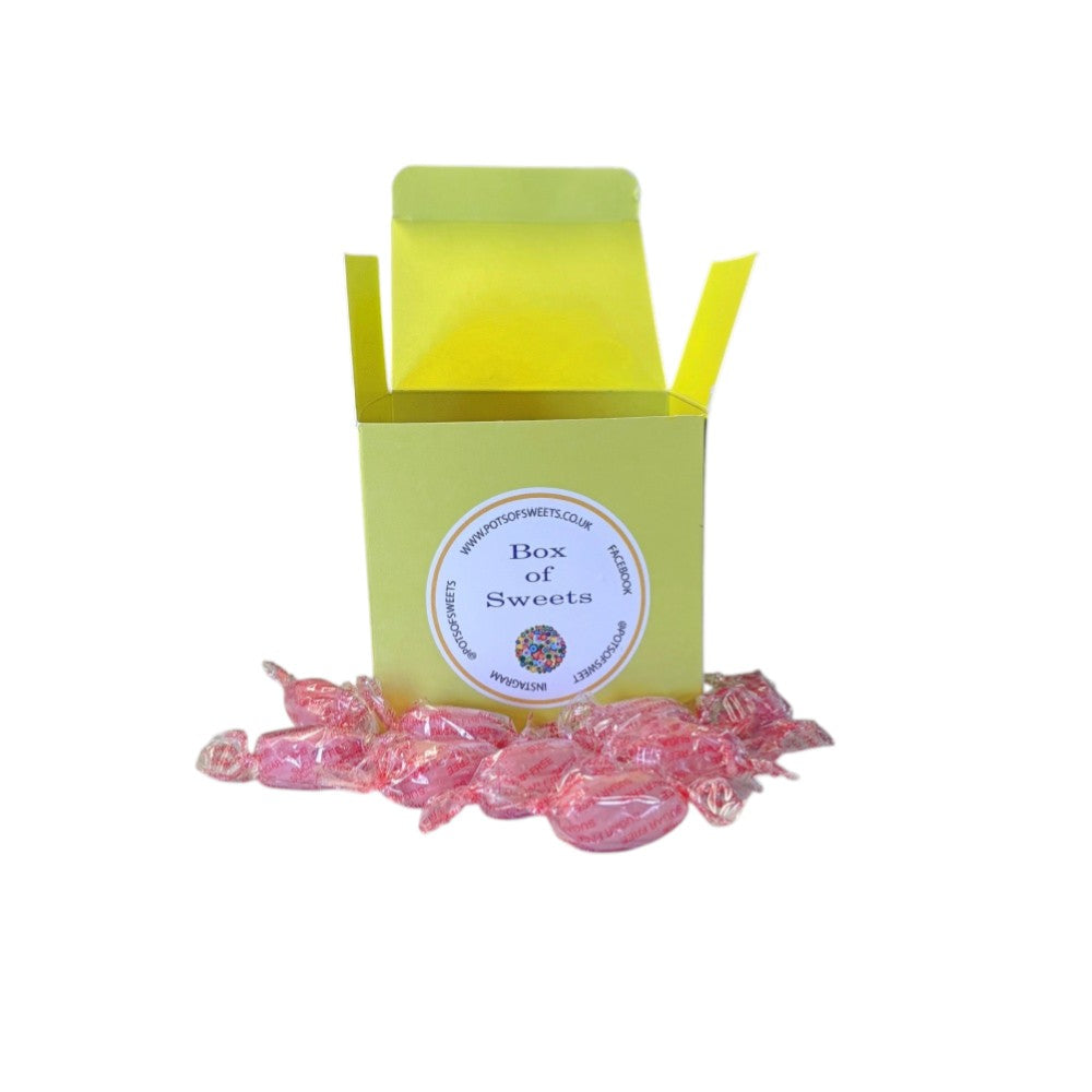 300g Square Box of Sugar Free Strawberry Sherbets Sweets