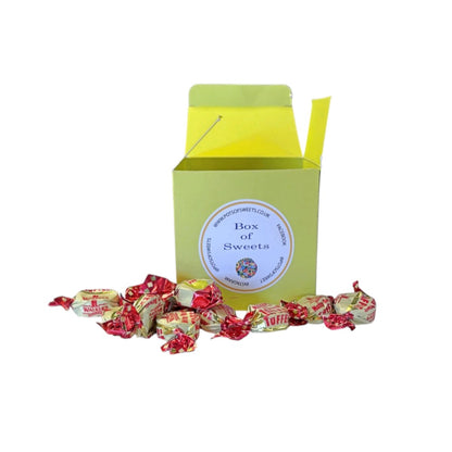 300g Square Box of Walker Nutty Brazil Toffee