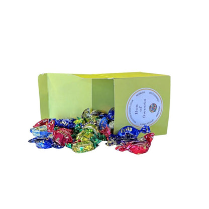 300g Square Box of Walkers Assorted Toffees