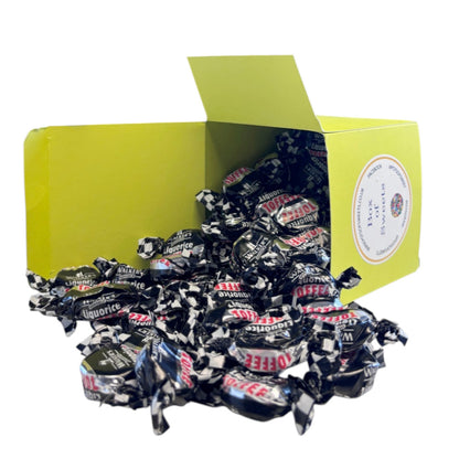 300g Square Box of Walkers Liquorice Toffee
