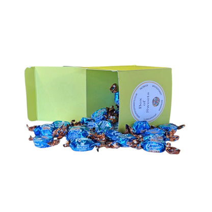 300g Square Box of Walkers Salted Caramel Toffee