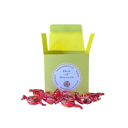 300g Square Box of Walkers Dark Chocolate Toffee