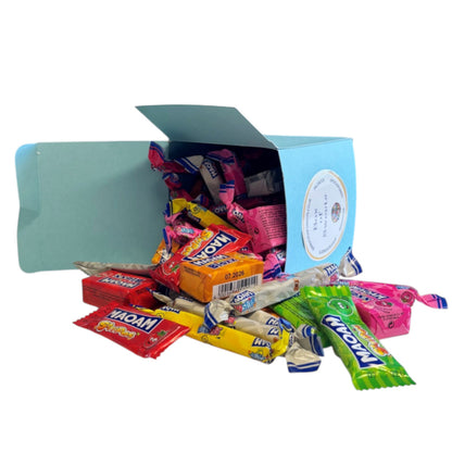 300g Square Box of Maoam Joystix, Bloxs, Strips Fruit Chews Sweets