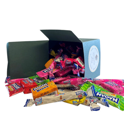 300g Square Box of Maoam Joystix, Bloxs, Strips Fruit Chews Sweets