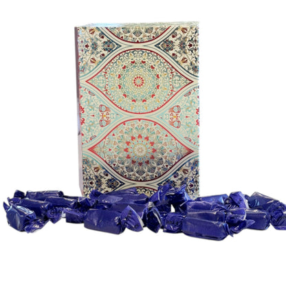 250g Rectangular Patterned Box of Sugar Free Liquorice Toffee