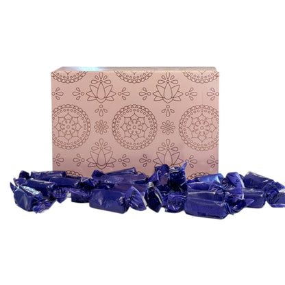 250g Rectangular Patterned Box of Sugar Free Liquorice Toffee