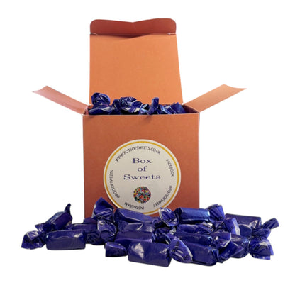 300g Square Coloured Box of Sugar Free Liquorice Toffee