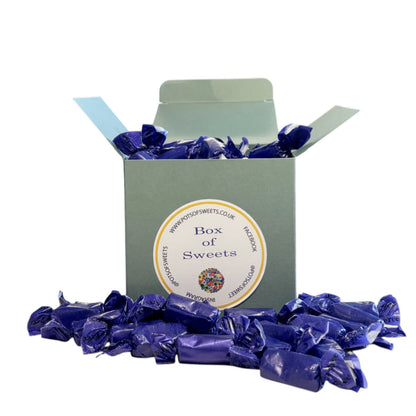 300g Square Coloured Box of Sugar Free Liquorice Toffee