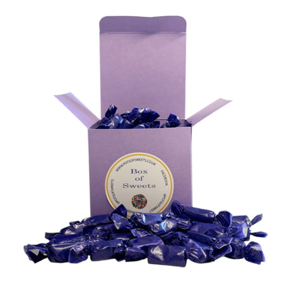 300g Square Coloured Box of Sugar Free Liquorice Toffee