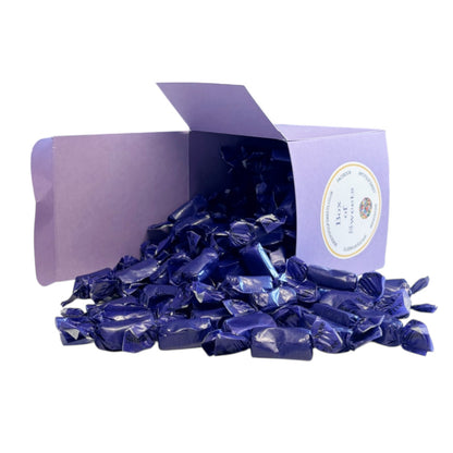 300g Square Coloured Box of Sugar Free Liquorice Toffee