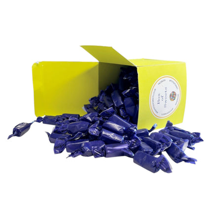 300g Square Coloured Box of Sugar Free Liquorice Toffee