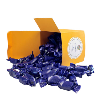 300g Square Coloured Box of Sugar Free Liquorice Toffee