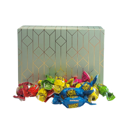250g Rectangular Box Pattern of Bazooka Juicy Drops