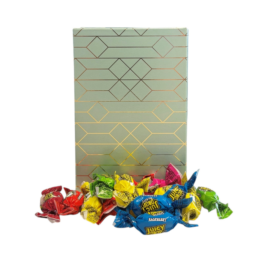 250g Rectangular Box Pattern of Bazooka Juicy Drops