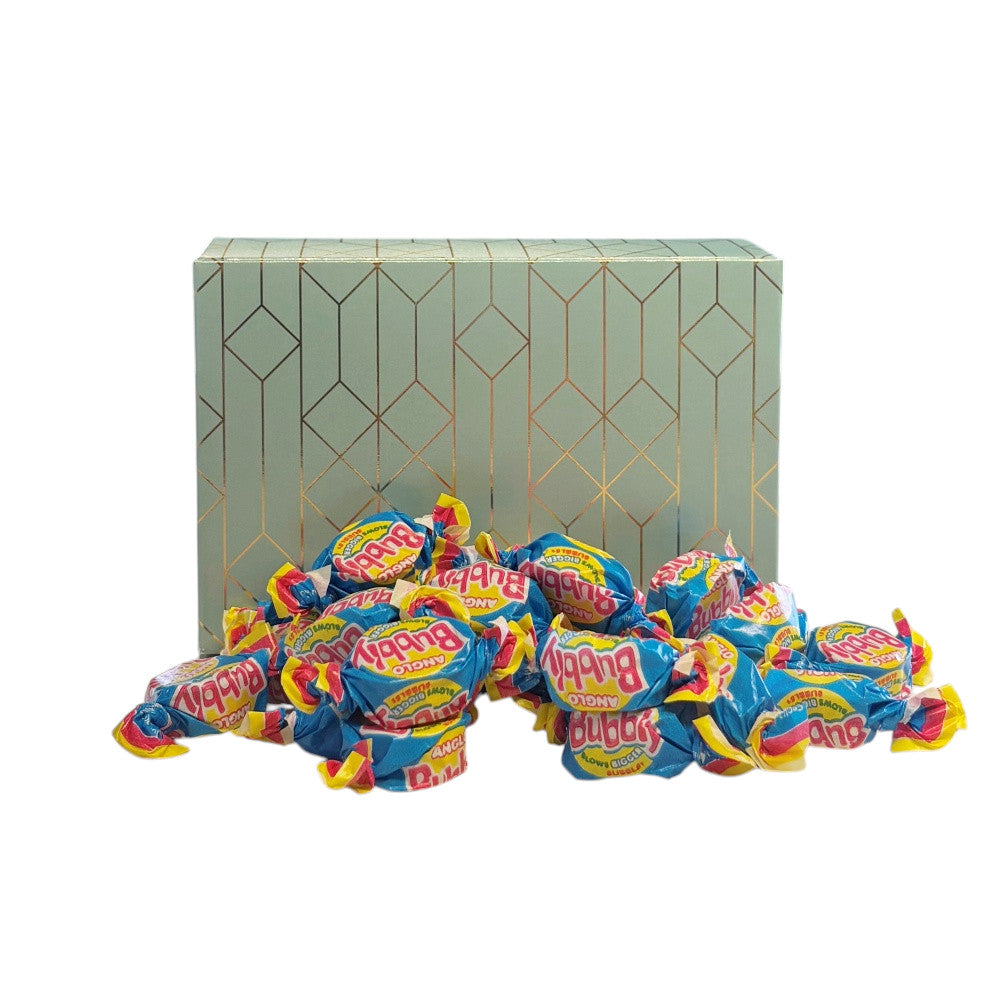 250g Rectangular Box Pattern of Anglo Bubble Bubblegum