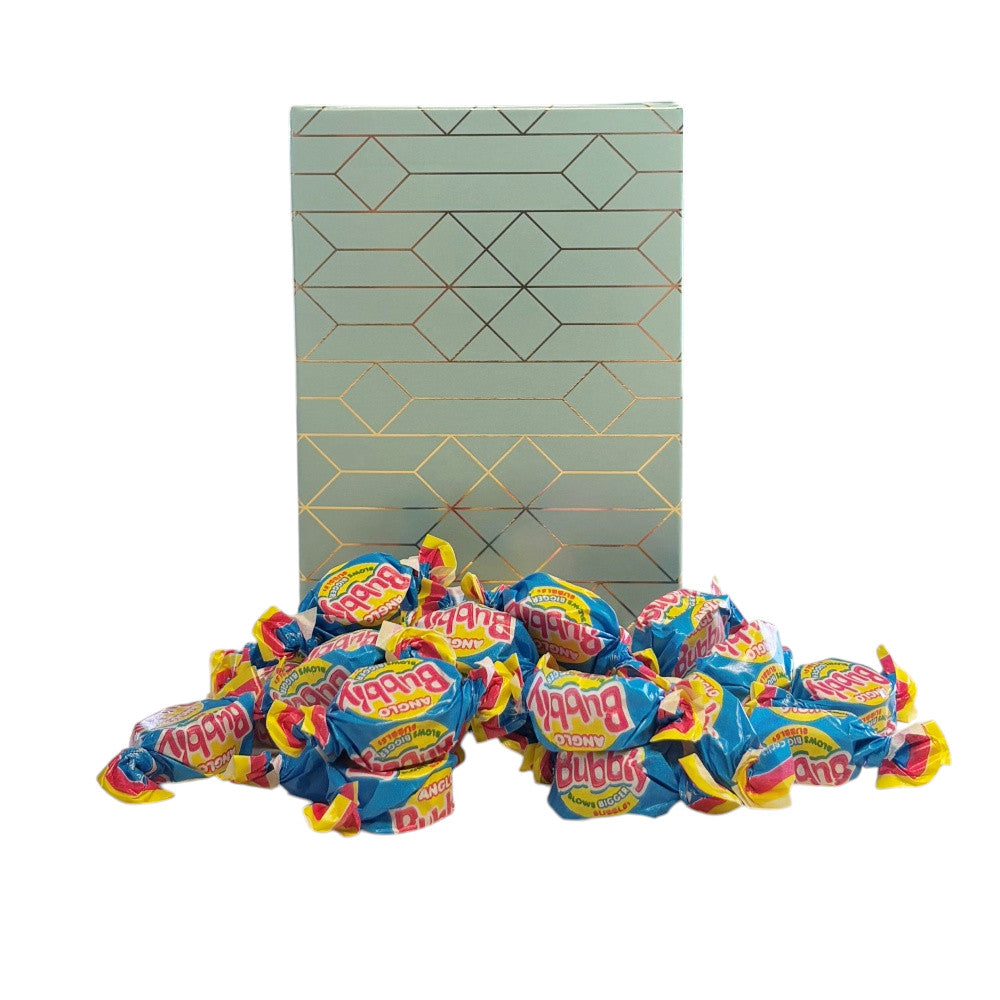 250g Rectangular Box Pattern of Anglo Bubble Bubblegum