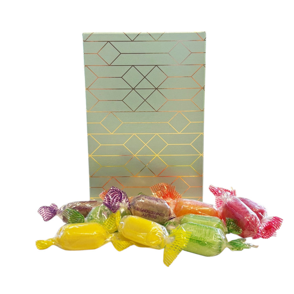 250g Rectangular Box Pattern of Sherbet Fruits