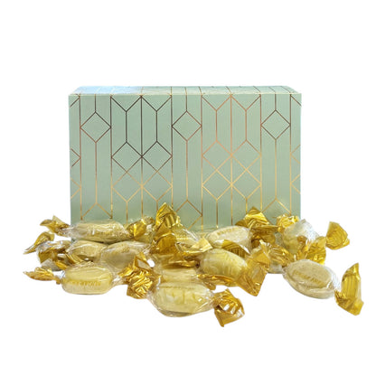 250g Rectangular Box Pattern of Sugar Free Chocolate Limes Sweets