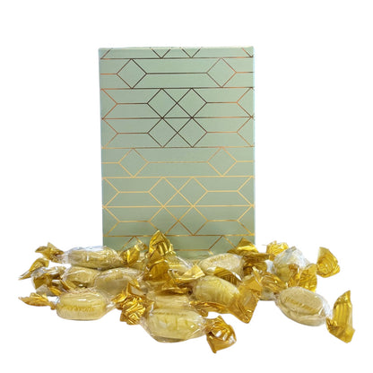 250g Rectangular Box Pattern of Sugar Free Chocolate Limes Sweets