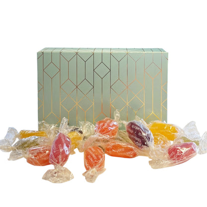 250g Rectangular Box Pattern of Sugar Free Fruit Drops