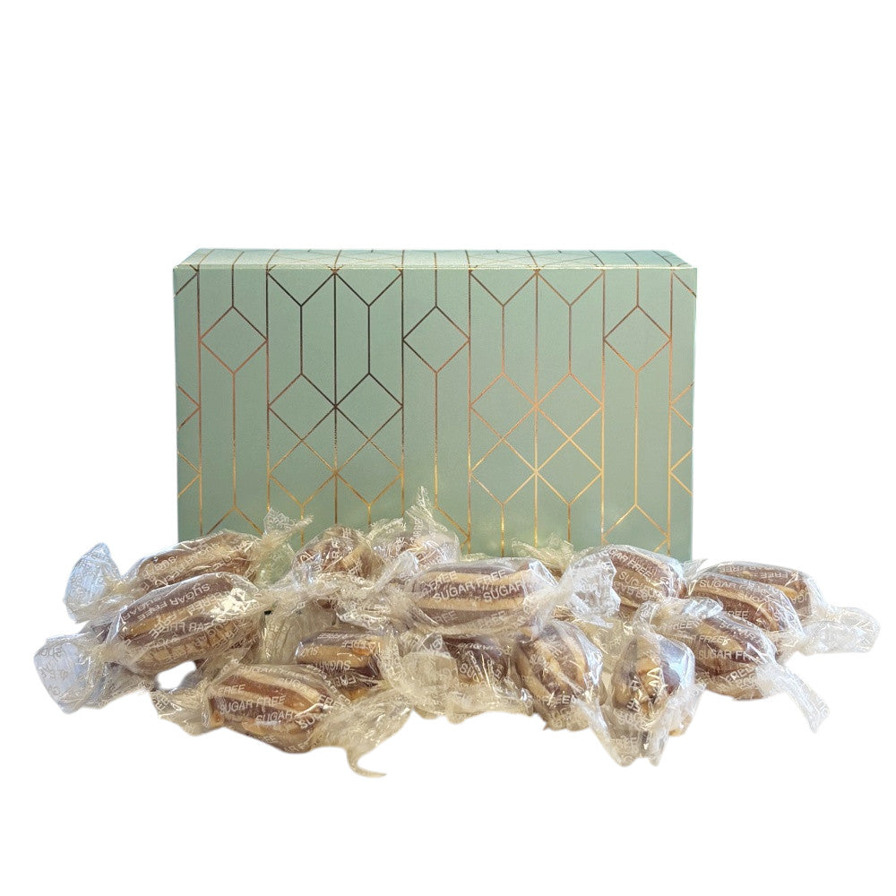 250g Rectangular Box Pattern of Sugar Free Mint Humbugs