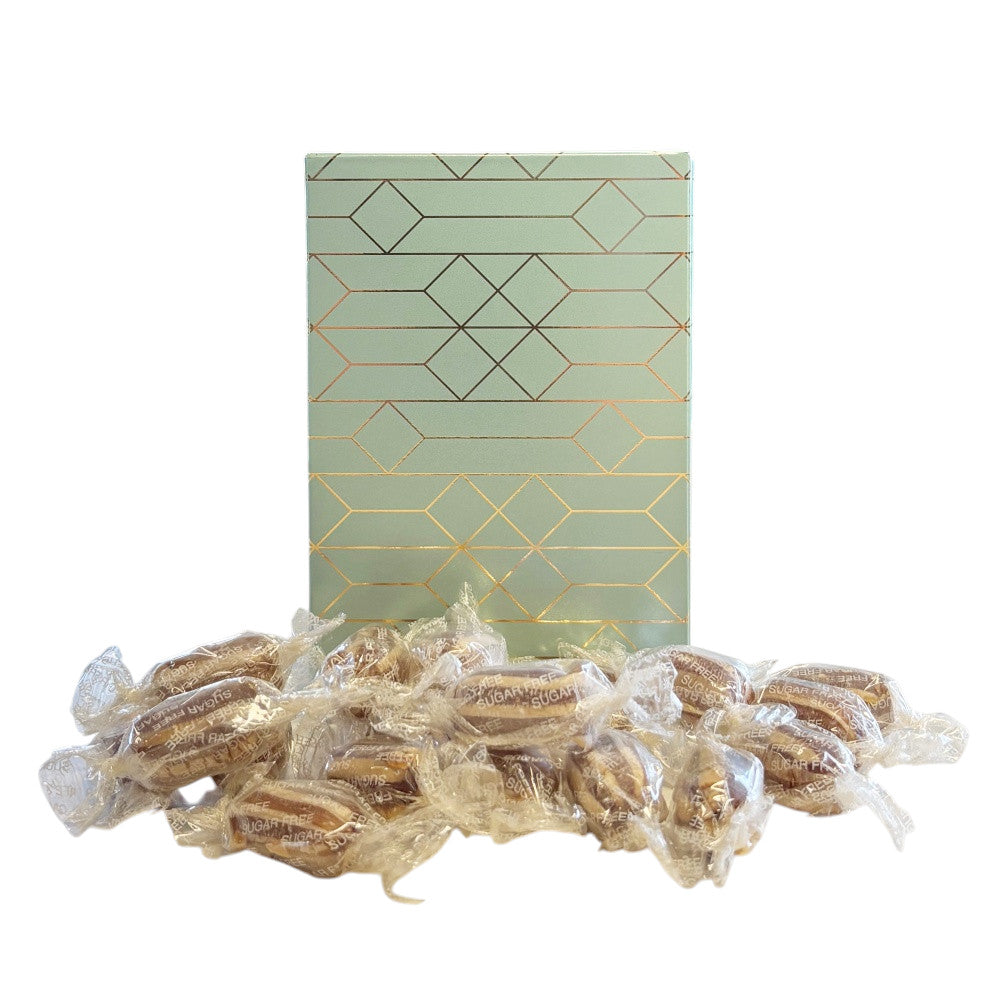 250g Rectangular Box Pattern of Sugar Free Mint Humbugs