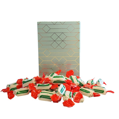 250g Rectangular Box Pattern of Sugar Free Spearmint Chews