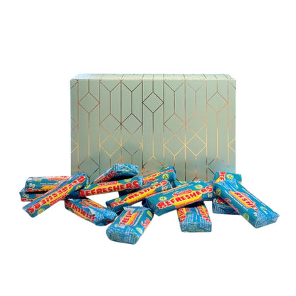 250g Rectangular Patterned Box of Swizzles Refreshers