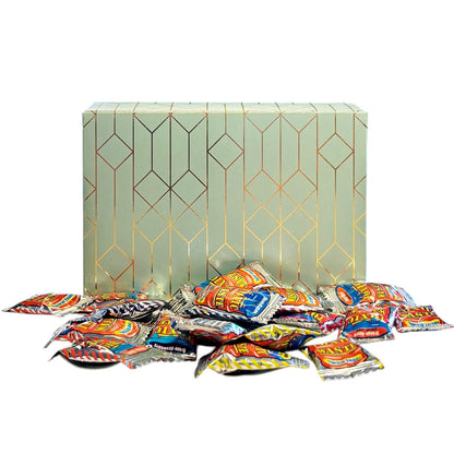 250g Rectangular Box Pattern of Toxic Waste Nuclear Fusion Super Sour Sweets