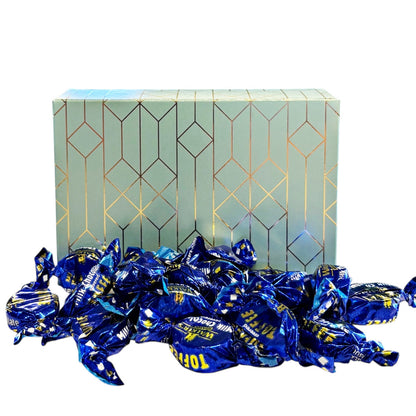 250g Rectangular Box Pattern of Walkers Milk Chocolate Toffee