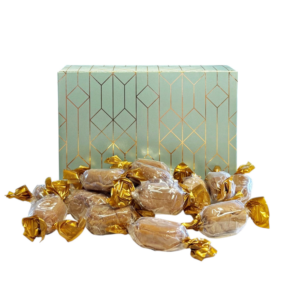 250g Rectangular Pattern Box of Chocolate Crunch Sweets