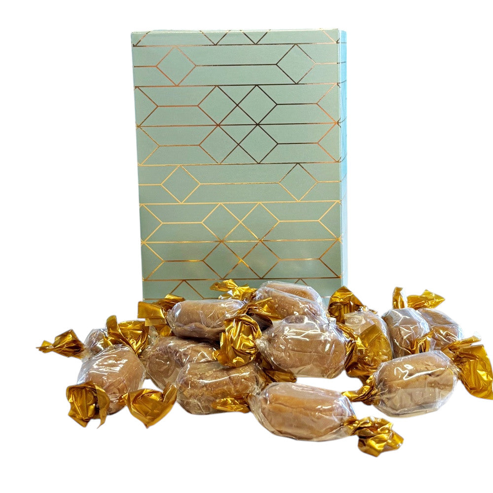 250g Rectangular Pattern Box of Chocolate Crunch Sweets