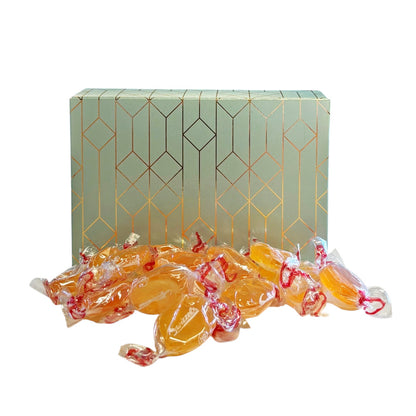 250g Rectangular Patterned Box of Barley Sugar Sweets