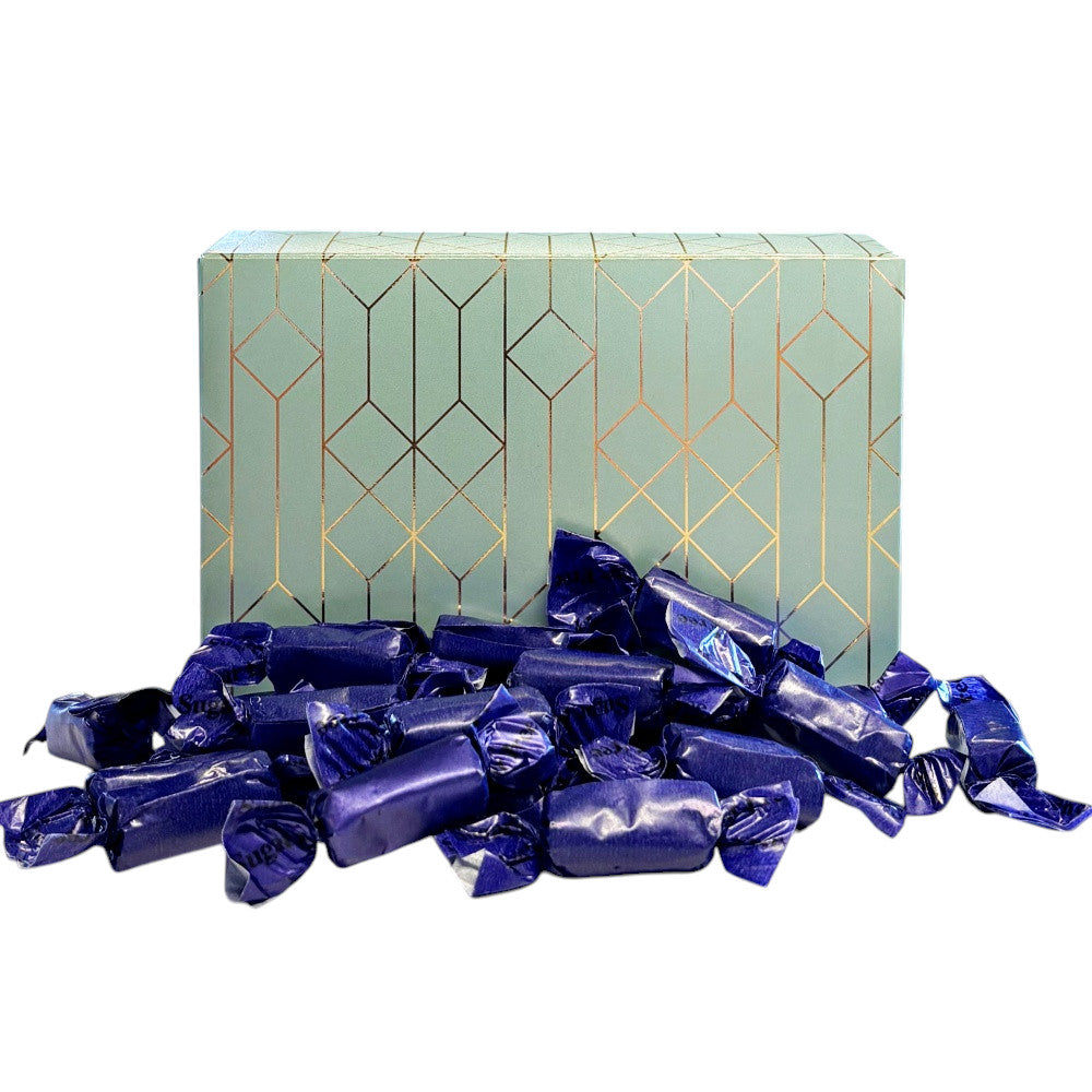 250g Rectangular Patterned Box of Sugar Free Liquorice Toffee