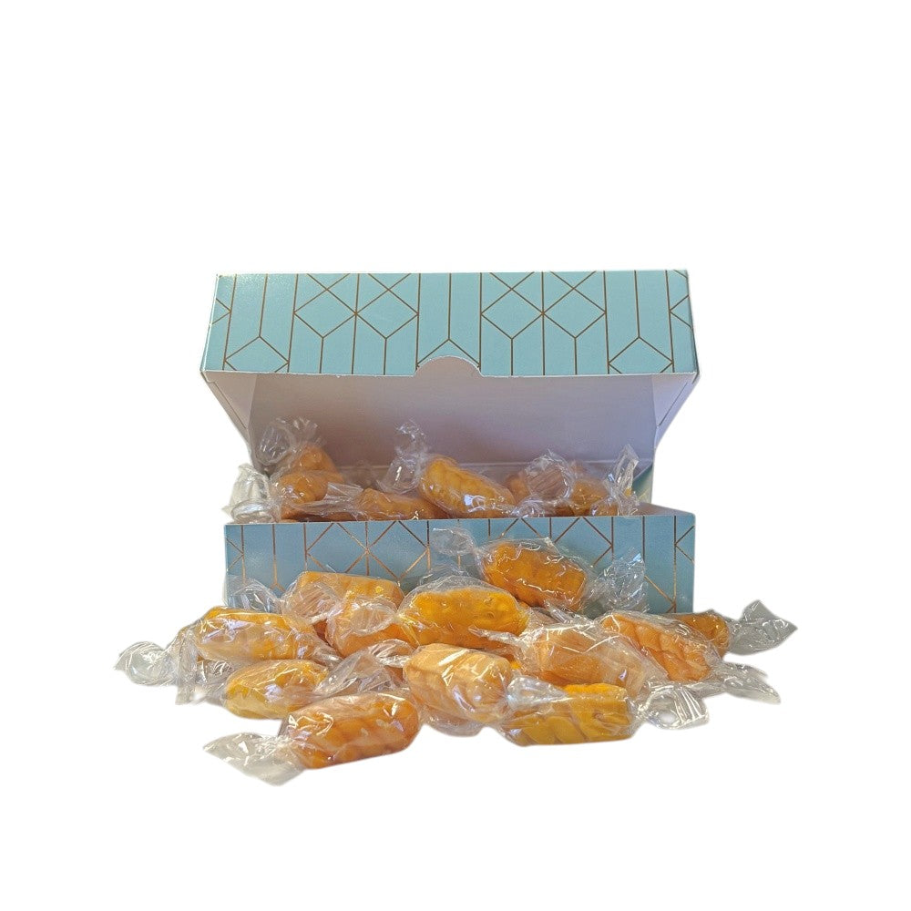 250g Rectangular Patterned Box of Sweet Peanuts