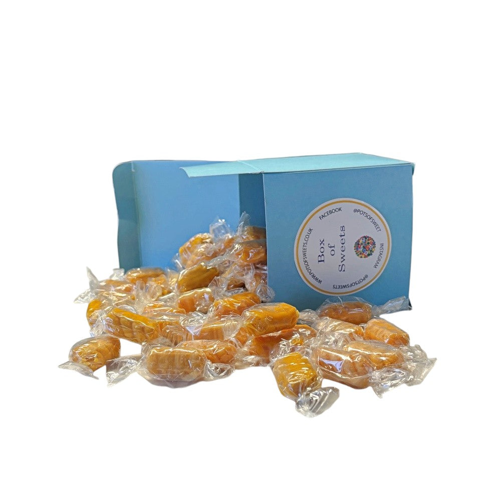 300g Square Coloured Box of Sweet Peanuts
