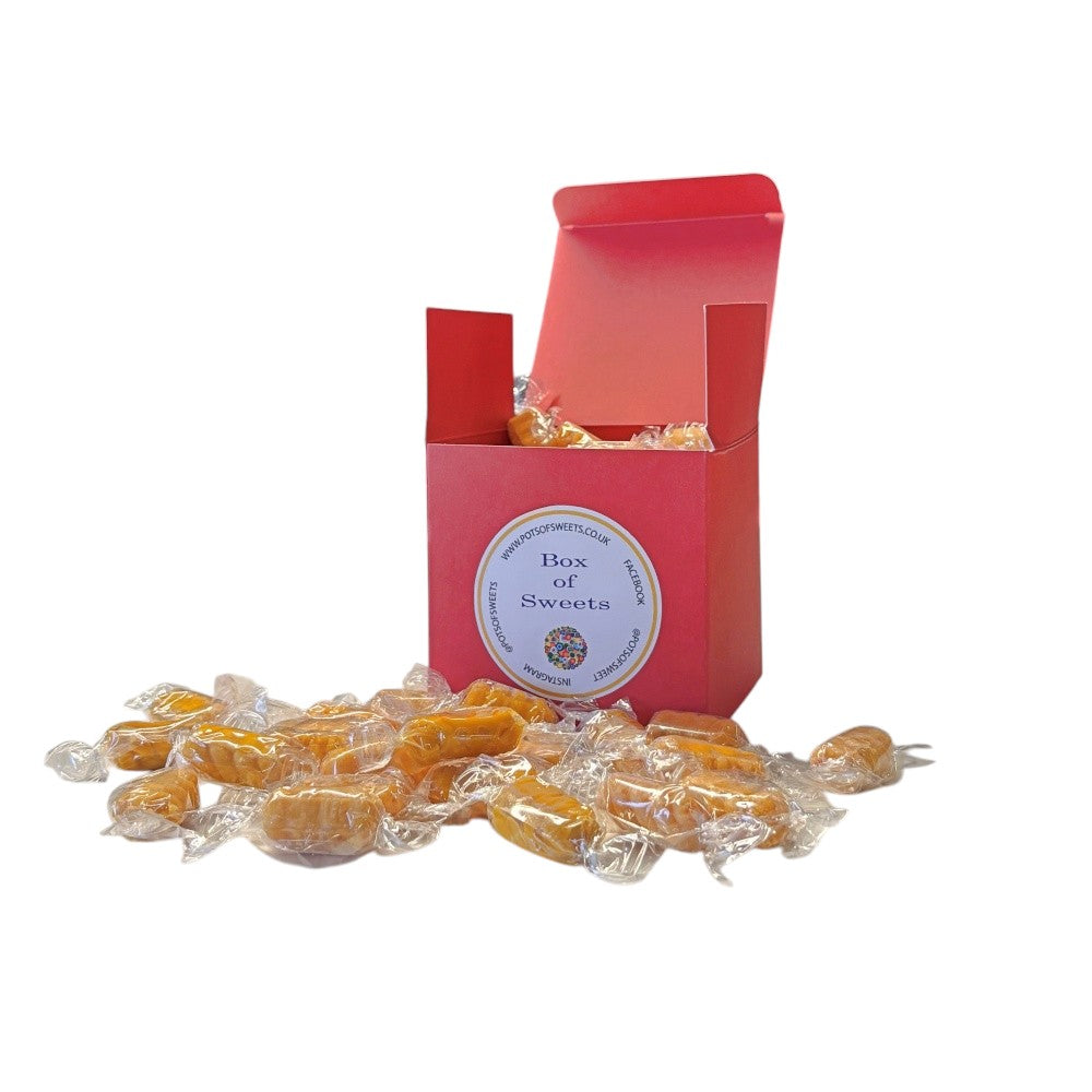 300g Square Coloured Box of Sweet Peanuts