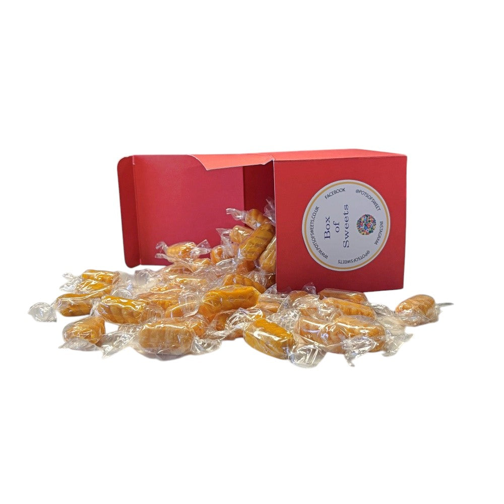 300g Square Coloured Box of Sweet Peanuts