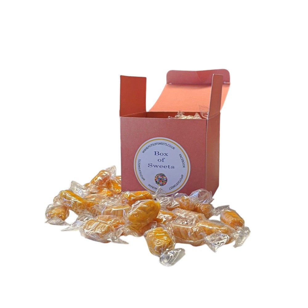 300g Square Coloured Box of Sweet Peanuts